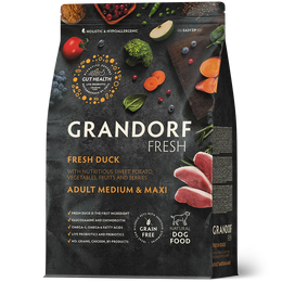 GDF Dog Med Maxi Duck Sweet Potato