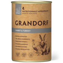 GD Rabbit and Turkey wet food