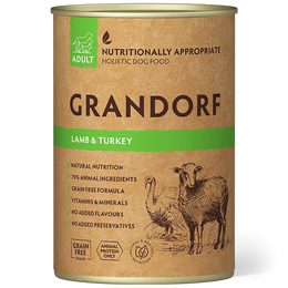 GD Lamb and Turkey wet food